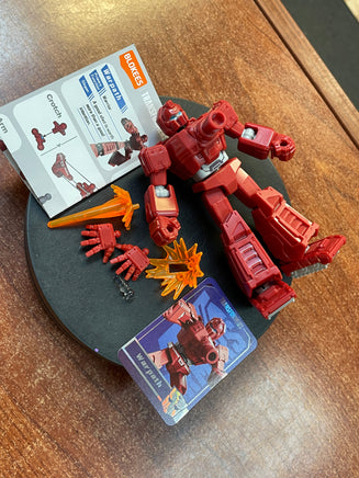 Warpath (One Shall Stand Galaxy Version 10 Transformers Shining, Blokees) BUILT/COMPLETE - Bitz & Buttons