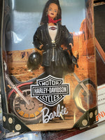 Harley Davidson Brunette Hair BArbie #22256 (Vintage Barbie, Mattel) **SEALED**
