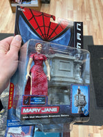 Mary Jane With Wall Mountable Breakaway Balcony Series 2 (Vintage Spider-Man, Toy Biz) SEALED