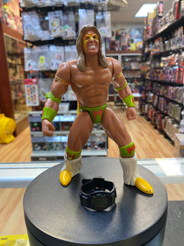 Survivor Series Green Ultimate Warrior with Belt BCA (Vintage WWF WWE, Jakks Pacific) - Bitz & Buttons