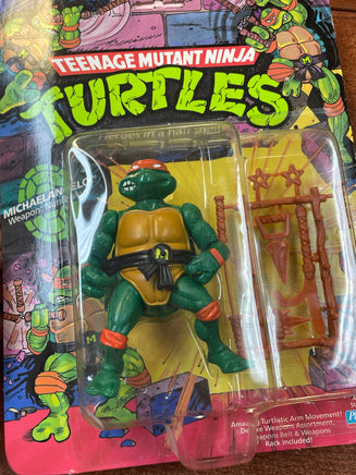 Hard Head Michaelangelo -10 Back-  (Vintage TMNT Ninja Turtles, Playmates) **SEALED** (Copy) - Bitz & Buttons