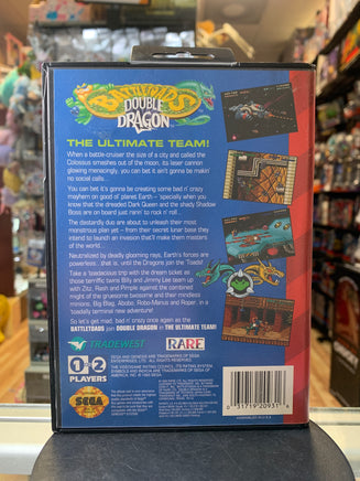 Battletoads Double Dragon (Sega Genesis, Vintage Video Games) COMPLETE - Bitz & Buttons