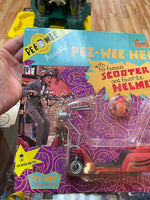 Pee Wee Herman with Scooter (Vintage Pee-Wee’s Playhouse, Matchbox)
