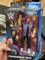 Commissioner Foley S102 (WWE Elite Collection, Mattel) SEALED - Bitz & Buttons