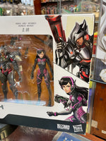 Carbon Series -Genji Zarya Pharah (Overwatch Ultimates, Hasbro) *SEALED*