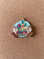 Hong Kong chip n dale in front of mysterymynor (Walt Disney World, Pin Traders) - Bitz & Buttons