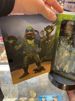 Ultimate Leonardo As Creature From The Black Lagoon -Universal Monsters- (Neca, TMNT) **SEALED** - Bitz & Buttons