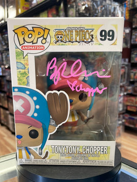 Tony Tony Chopper Signed By Brina Palencia (Funko, One Piece) *JSA*