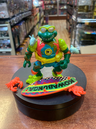 Surfer Michaelangelo (Vintage TMNT Ninja Turtles, Playmates) **COMPLETE** - Bitz & Buttons