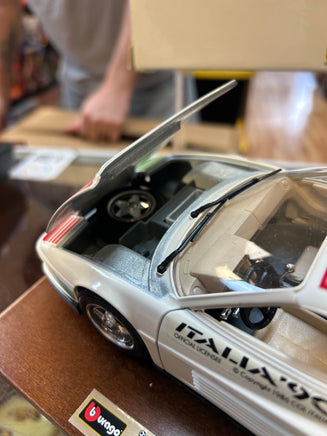 World Cup Ferrari Testarossa 1984 Diecast (Vintage Burago, Italia 90) Open Box - Bitz & Buttons