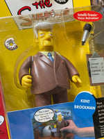 Kent Brockman (Vintage Simpsons, Playmates) SEALED - Bitz & Buttons