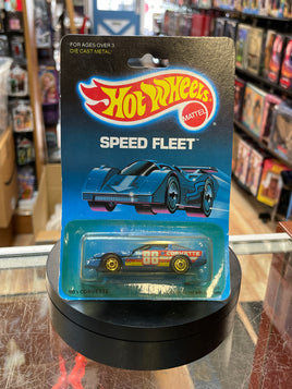 Speed Fleet 80s Corvette 3928 (Vintage Hot Wheels, Mattel)  **SEALED**