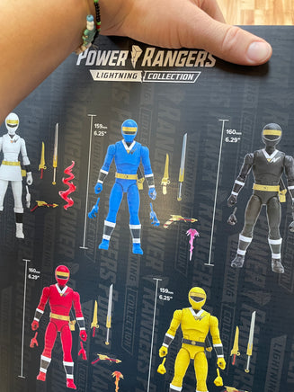 Mighty Morphin Alien Rangers 5 Pack (MMPR Power Rangers, Lightning Collection) SEALED - Bitz & Buttons
