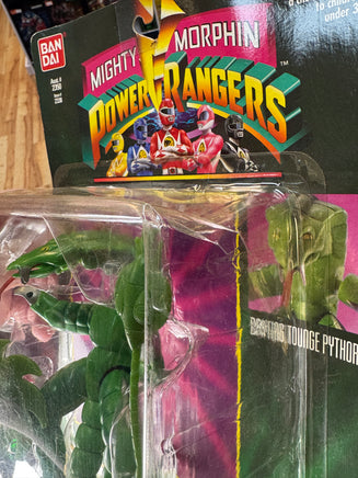 Darting Tongue Python Evil Space Alien (Vintage MMPR Power Rangers, Bandai) SEALED - Bitz & Buttons