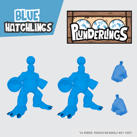 Blue Hatchlings (Plunderlings, Lone Coconut)