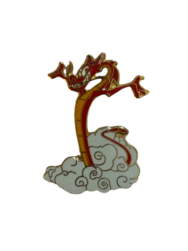 Mushu In a Puff Of Smoke  Pin (Walt Disney World, Pin Traders)