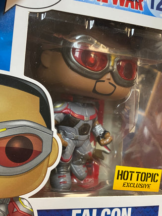 Civil War Falcon #127 (Funko Pop, Marvel) EXCLUSIVE - Bitz & Buttons