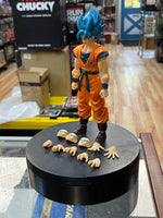 SS God SS Son Goku (Bandai SH Figuarts , Dragon Ball Z) **COMPLETE** - Bitz & Buttons
