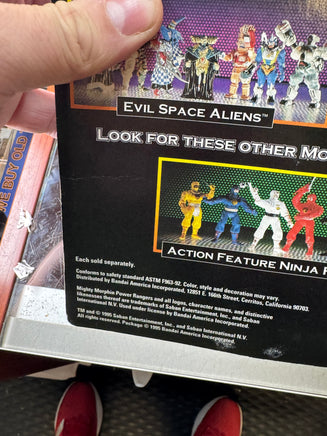 Tengu Warrior Space Alien (Vintage MMPR Power Rangers, Bandai) SEALED - Bitz & Buttons