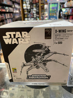 Storyboard X-Wing Fighter -SDCC 2023- 1/500 (Star Wars Micro Galaxy Squadron, Jazwares) **SEALED** - Bitz & Buttons