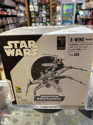 Storyboard X-Wing Fighter -SDCC 2023- 1/500 (Star Wars Micro Galaxy Squadron, Jazwares) **SEALED** - Bitz & Buttons