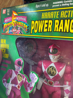 Karate Action Pink Ranger Kimberly (Vintage MMPR Power Rangers, Bandai) SEALED - Bitz & Buttons
