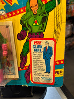 Lex Luthor 1442 (Vintage Super Powers, Kenner) Cracked