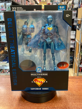 Superman Robot -Platinum- (DC Multiverse, McFarlane) **SEALED**