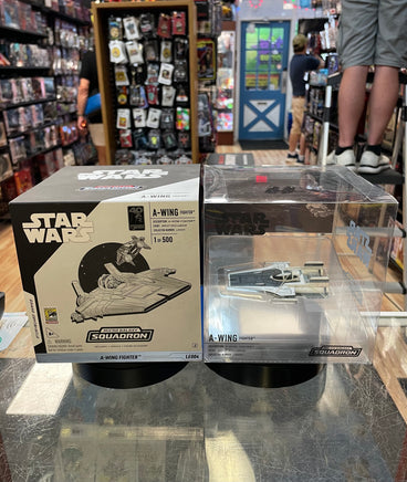 Storyboard A-Wing Fighter -SDCC 2023- 1/500 (Star Wars Micro Galaxy Squadron, Jazwares) **SEALED** - Bitz & Buttons