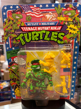 Raph the Green Beret 0124 (Vintage TMNT Ninja Turtles, Playmates) Sealed