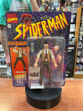 Jonah Jameson with Daily Bugle (Marvel Legends Retro, Hasbro) SEALED - Bitz & Buttons