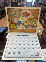 16 Month Calender -1982/1983- (Vintage Smurfs, Schleich Peyo)