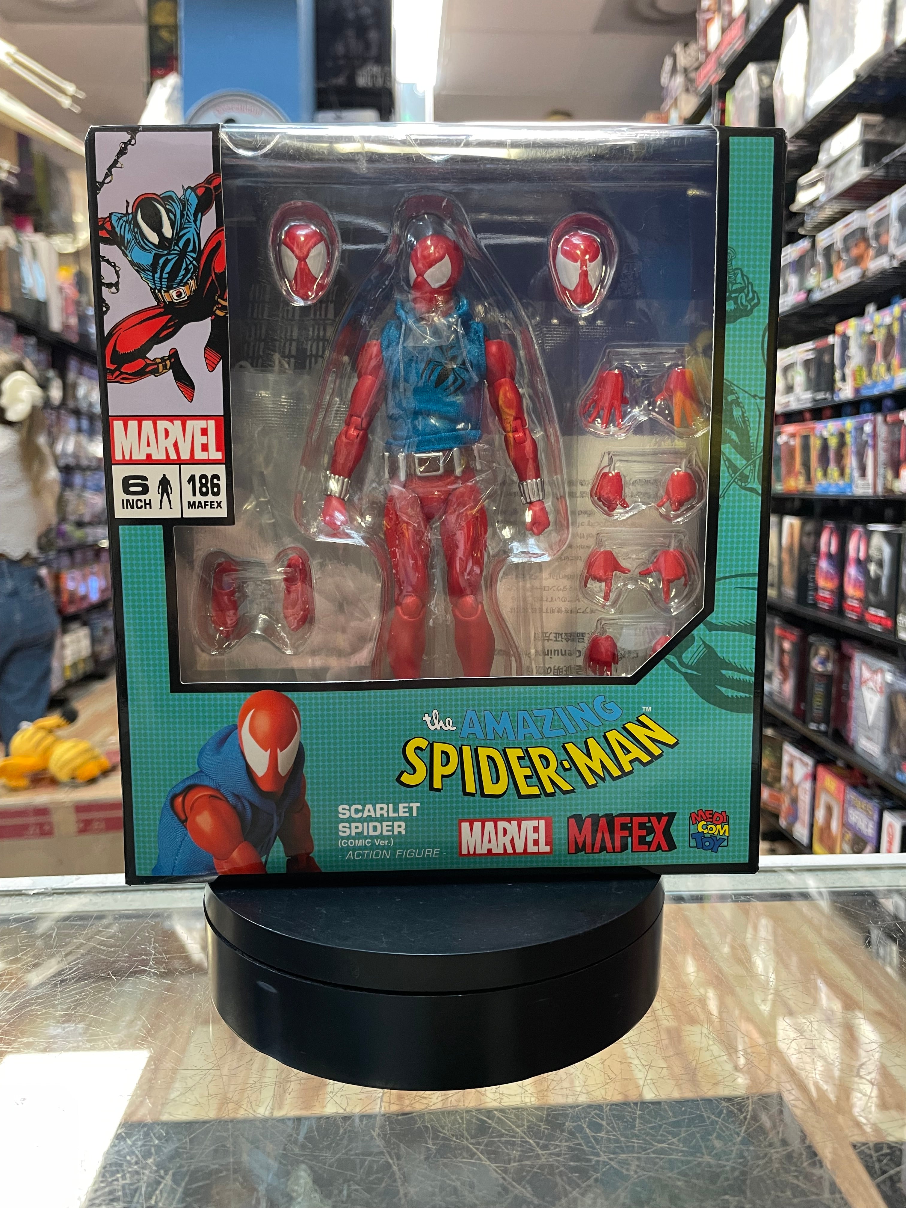 Scarlet Spider Comic Edition #186 (Medicom Mafex, Marvel) **SEALED