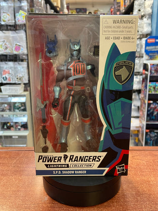 S.P.D. Shadow Ranger (MMPR Power Rangers Lightning Collection, Hasbro) SEALED - Bitz & Buttons