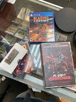 Blazing Chrome VHS Collectors Edition (Playstation PS4, Video Games) ** TESTED**