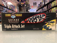 Triple Attack Jet (Vintage Animated Batman, Kenner) Sealed