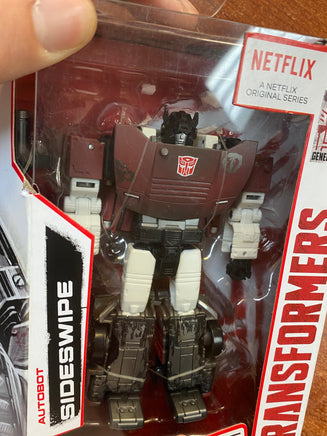 Netflix Sideswipe Deluxe Class (Transformers War For Cybertron, Studio Series, Hasbro) **SEALED** - Bitz & Buttons
