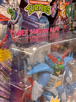 Cyber Samurai Raphael 0096 (Vintage TMNT Ninja Turtles, Playmates) Sealed