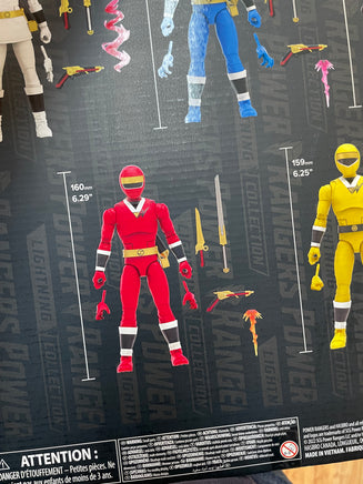 Mighty Morphin Alien Rangers 5 Pack (MMPR Power Rangers, Lightning Collection) SEALED - Bitz & Buttons