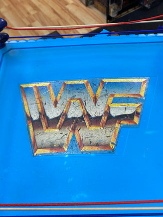 WWF Hasbro Ring with Flag (Vintage WWF WWE, Hasbro) - Bitz & Buttons