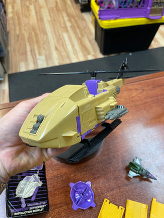 Decepticon G1 Skyhopper & Micromaster 1988 (Transformers Retro G1, Hasbro) COMPLETE - Bitz & Buttons