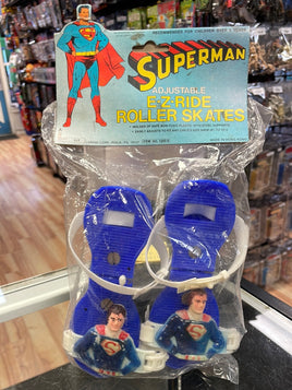 Superman EZ Ride Roller Skates (Vintage DC Comics, Larami Corp)