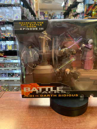 Jedi vs Darth Sidious  (Star Wars Battle Packs, Hasbro) **SEALED** - Bitz & Buttons