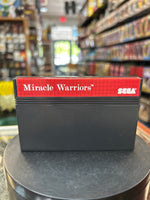 Miracle Warriors 0847 (SEGA Master System SMS, Video Games) **COMPLETE**