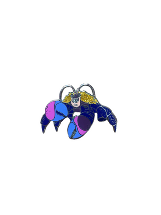 Tamatoa The giant coconut crab (Walt Disney World, Pin Traders) - Bitz & Buttons