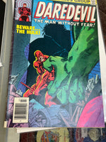 Daredevil #163 -Frank Miller/Hulk Battle-  (Marvel, Comics) Good
