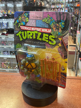 Hard Head Leonardo -10 Back-  (Vintage TMNT Ninja Turtles, Playmates) **SEALED** - Bitz & Buttons