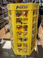 Smurf Collectors Center Display with 75+ Figures  (Vintage PEYO, Schleich) - Bitz & Buttons