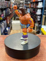 Purple Ultimate Warrior with Custom Belt (Vintage WWF WWE, Hasbro) - Bitz & Buttons