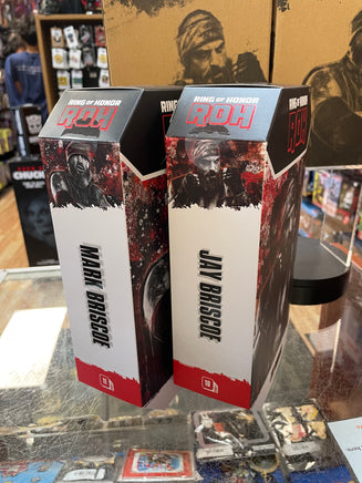 Mark & Jay Briscoe ROH (AEW Wrestling, Jazwares) **SEALED** - Bitz & Buttons